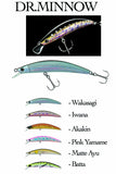 Daiwa Dr Minnow 2" Jerk Baits