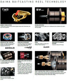 Daiwa Steez® A TW BaitCasting Reels
